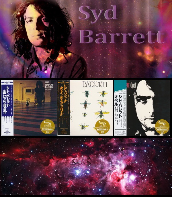 Syd Barrett: 3 Albums - Mini LP SHM-CD Warner Music Japan 2015