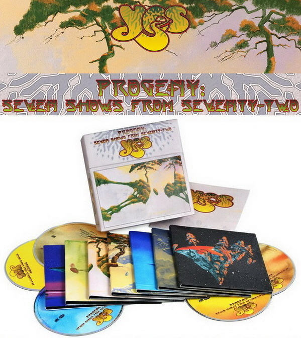 Yes: Progeny - Seven Shows From Seventy-Two / 14CD Box Set Rhino Records 2015