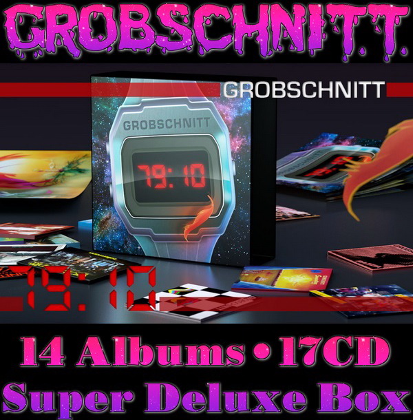 Grobschnitt 79:10 - 17CD Super Deluxe Box Set Brain Records 2015
