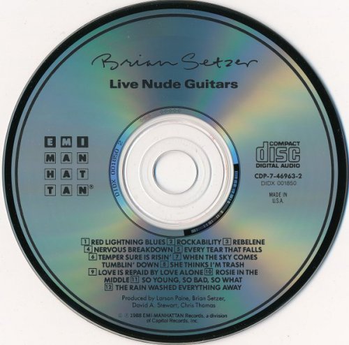 Brian Setzer - Live Nude Guitars (1988)