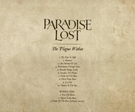 Paradise Lost - The Plague Within (Deluxe Edition) [2CD] (2015)