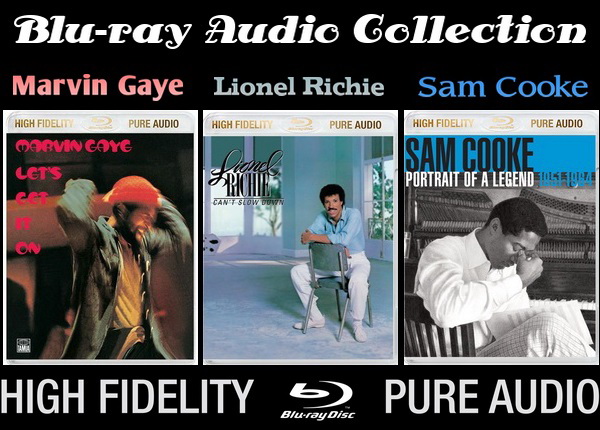 Marvin Gaye / Lionel Richie / Sam Cooke - Blu-ray Audio Collection