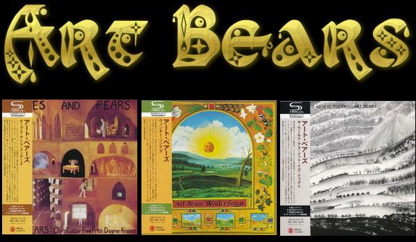 Art Bears: 3 Albums Mini LP SHM-CD - Belle Antique Japan 2015