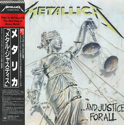 Metallica - ... And Justice For All [CBS/Sony, Jap, 2LP (VinylRip 32/192)] (1988)