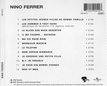 Nino Ferrer - Nino Ferrer 1967 (Barclay 2001)