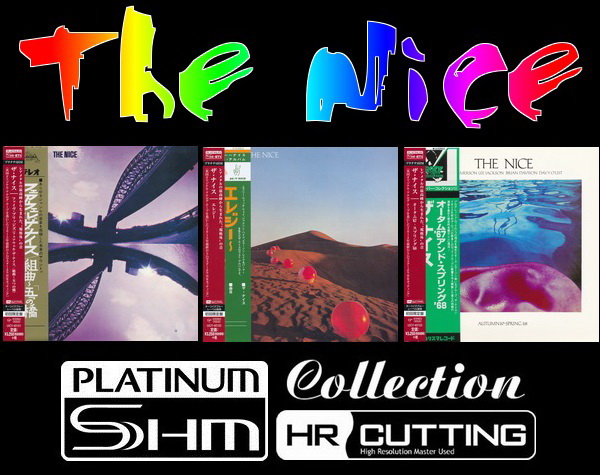 The Nice: 3 Albums - Mini LP Platinum SHM-CD Universal Music Japan 2015