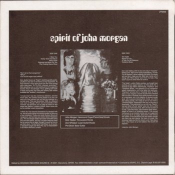 Spirit Of John Morgan - Spirit Of John Morgan (1969) [Vinyl Rip 24/192]