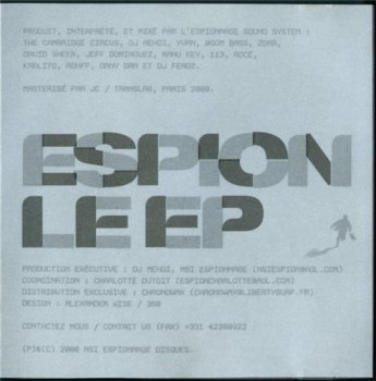 DJ Mehdi-Espion Le EP 2000