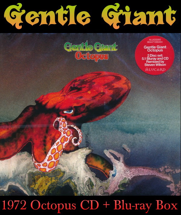 Gentle Giant: 1972 Octopus CD + Blu-Ray Set 2015