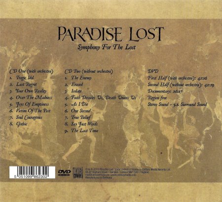 Paradise Lost - Symphony For The Lost [2CD] (2015)