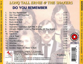 Long Tall Ernie & The Shakers - Do You Remember 1975-1979 (1998)