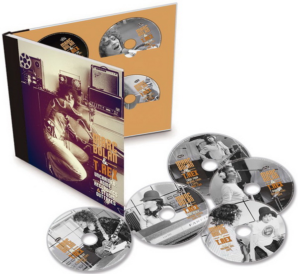 Marc Bolan & T. Rex - Unchained: Home Recordings & Studio Outtakes 1972-1977 / 8CD Deluxe Box Set Edsel Records 2015