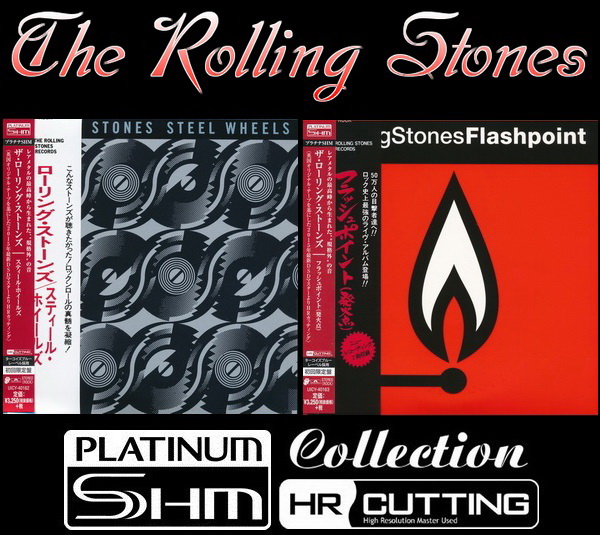 The Rolling Stones - 2 Albums Mini LP Platinum SHM-CD 2015