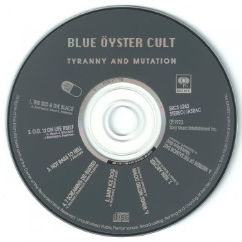 Blue &#214;yster Cult - 'Tyranny And Mutation" - 1973 (SRCS 6243)