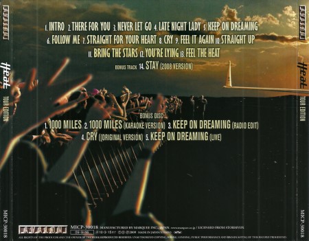 H.E.A.T - H.E.A.T: Tour Edition (2CD) [Japanese Edition] (2008)