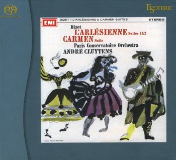 Andre Cluytens, Paris Concervatoire Orchestra - Bizet: L'Arlesienne Suites Nos. 1 & 2, Carmen Suite (1965) [2011 SACD + HDtracks]