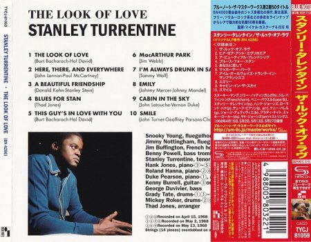 Stanley Turrentine - The Look Of Love (1968) [2014 Japan SHM-CD 24-192 Remaster]