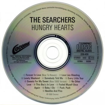 The Searchers - Hungry Hearts + Bonus Tracks (1988)