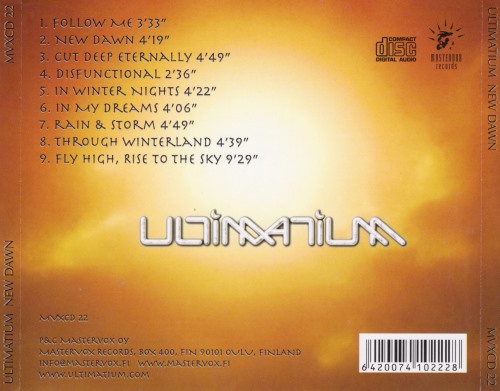 Ultimatium - New Dawn [Japanese Edition] (2004)