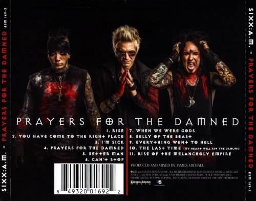 Sixx:A.M. - Prayers For The Damned [Vol.1] (2016)