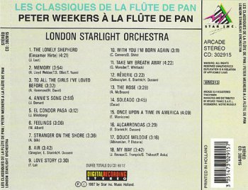 Peter Weekers - Les Classiques de la Flute de Pan (1987)