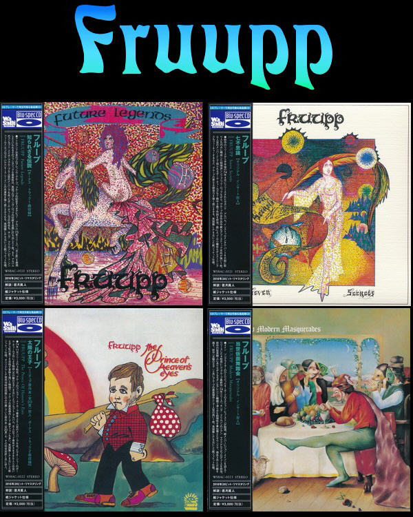 Fruupp: 4 Albums - Mini LP Blu-spec CD Wasabi Records Japan 2016