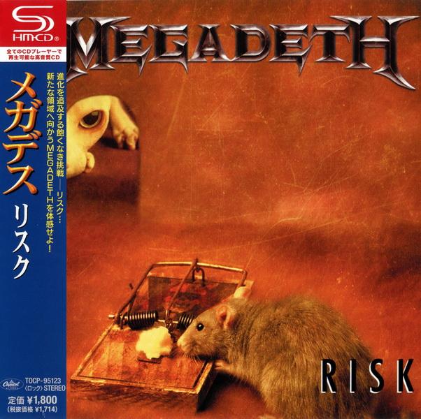 Megadeth - Risk (1999) [Japanese SHM-CD, 2013]