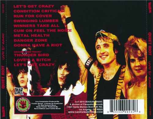 Quiet Riot - Live & Rare Vol.1 (2005)[2015]