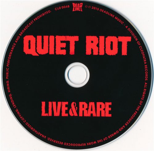 Quiet Riot - Live & Rare Vol.1 (2005)[2015]