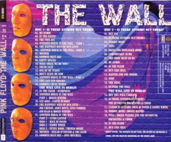 Pink Floyd - The Wall 2 In 1: Is There Anybody Out There / Live In Berlin (1981/1990) [2CD Bootleg 2000]