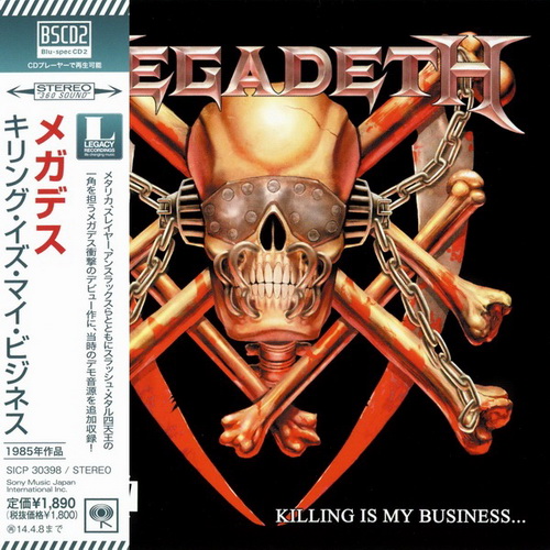 Megadeth - Killing Is My Business... And Business Is Good! (1985) [Japanese BSCD2 2013]