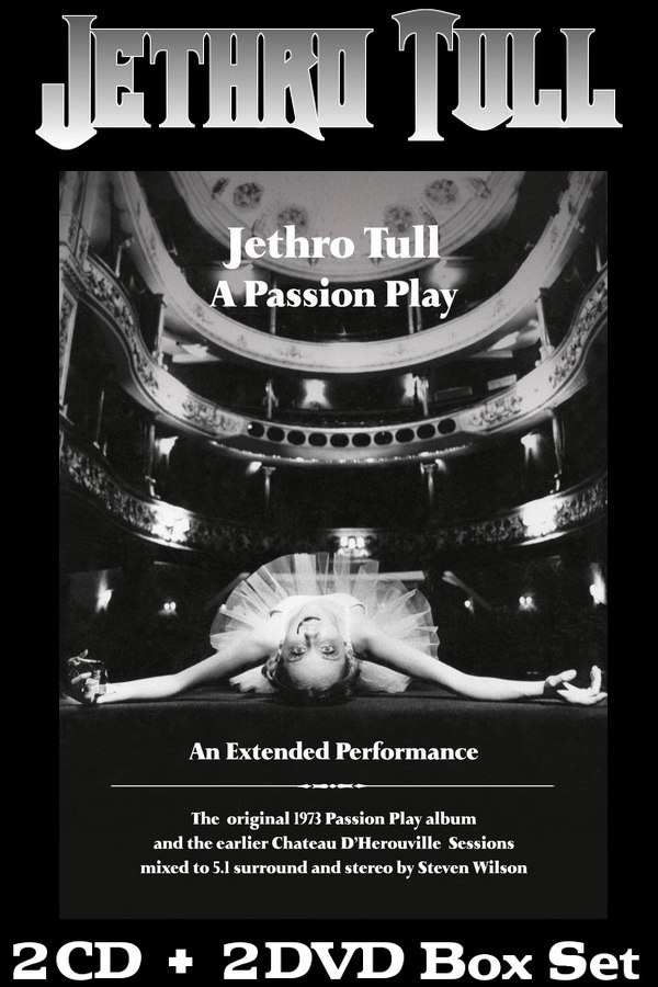 Jethro Tull: 1973 A Passion Play (An Extended Performance) - 2CD + 2DVD Box Set Chrysalis Records 2014