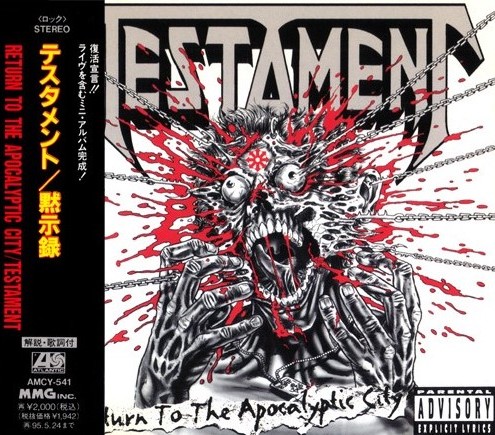 Testament - Return To The Apocalyptic City (1993) [Japanese Edition]