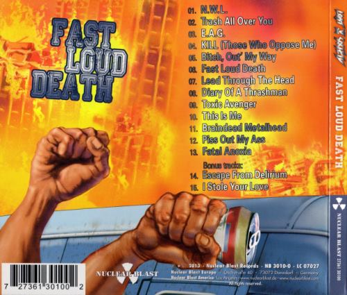 Lost Society - Fast Loud Death [Limited Edition] (2013)