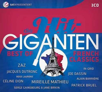 VA - Die Hit Giganten: Best Of French Classics [3CD Box-Set] (2016)