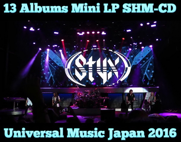 Styx: 13 Albums Mini LP SHM-CD - Universal Music Japan 2016