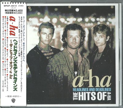 a~ha - Headlines And Deadlines The Hits Of a~ha - 1991 (WPCP - 4610)