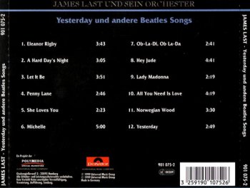 James Last &#8206;-Yesterday Und Andere Beatles Songs (1999)