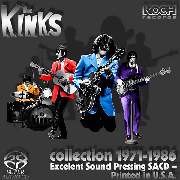 THE KINKS «SACD Collection» + bonus  (15 x SACD • Velvel Records LLC • 1971-1986)