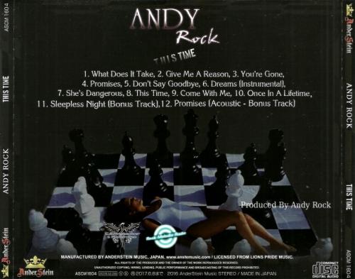 Andy Rock - This Time [Japanese Edition] (2016)