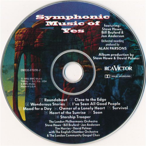 The London Philharmonic Orchestra - Symphonic Music Of Yes (1993)