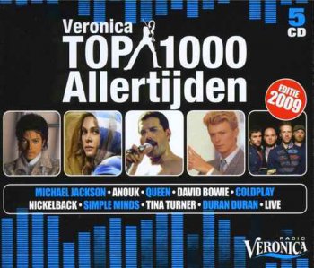 VA - Veronica Top 1000 Allertijden: Editie 2009 [5CD Box Set] (2009)