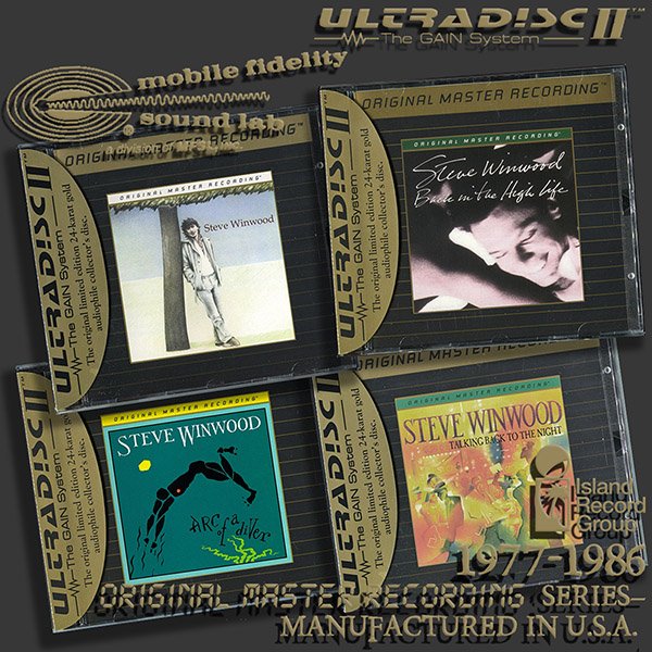 STEVE WINWOOD «Original Master Recording Series» – (4 x CD • MFSL • 1977-1986)
