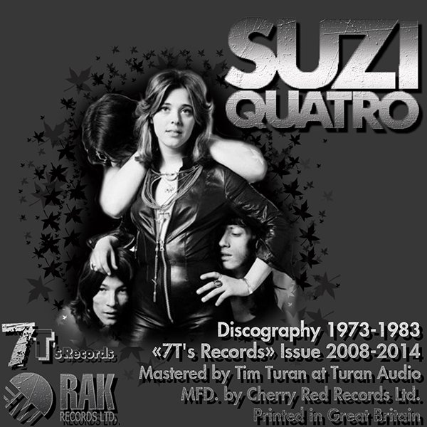 SUZI QUATRO «Discography in Remaster’s» (10 × CD + 9 Bonus CD • 7T’s Records • Remastered 2008-2015)