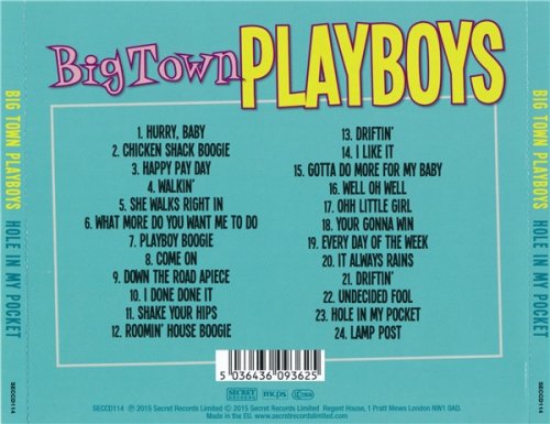 Big Town Playboys - Hole In My Pocket (2015)