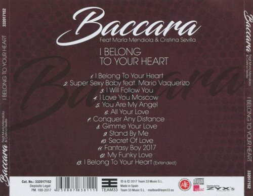 Baccara - I Belong To Your Heart (2017)