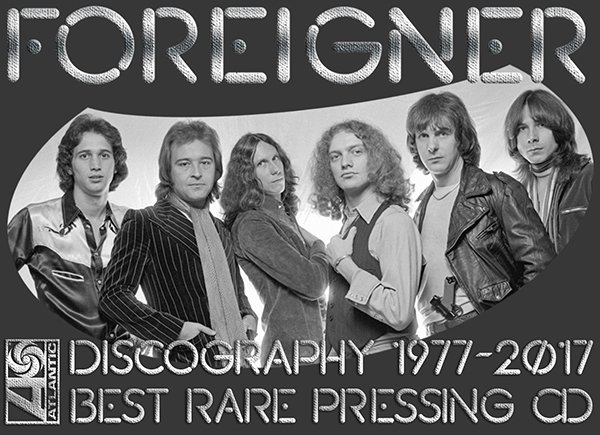 FOREIGNER «Discography + solo» (27 x CD • Atlantic Recording Corporation • 1977-2017)