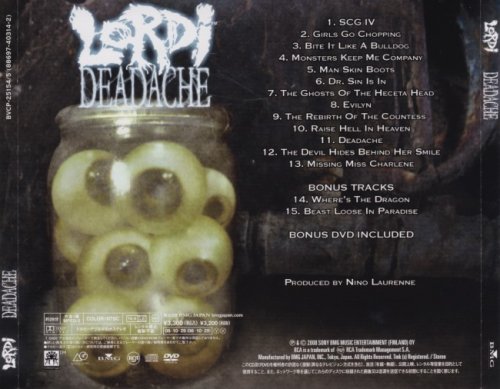 Lordi - Deadache [Japanese Edition] (2008)