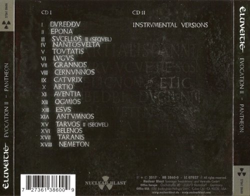 Eluveitie - Evocation II: Pantheon [2CD] (2017)