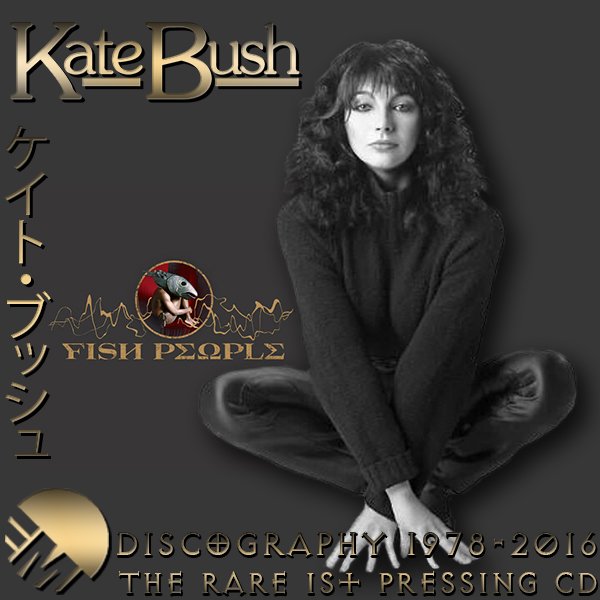 KATE BUSH «Discography» (17 x CD • Toshiba-EMI Ltd.• 1976-2016)